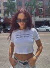 I WISH I HAD MENTAL STABILITY - INSTEAD OF THIS GIANT ASS </br>Crop Top