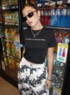 NOT FLIRTING - JUST HOT AND TALKING</br>Crop Top
