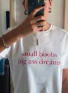SMALL BOOBS - BIG ASS DREAMS</br>Crop Top